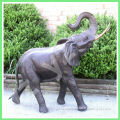 Outdoor antique Elephant Statues brass animal sculpture